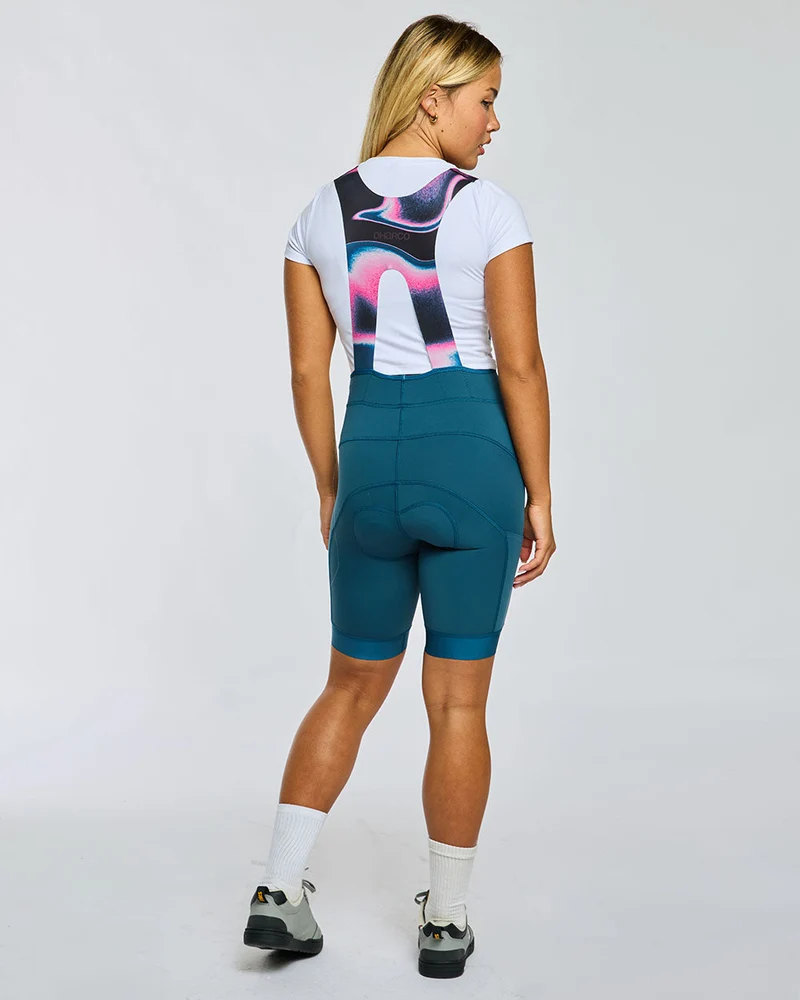 QOM Bib | Morrocan Blue/Aurora