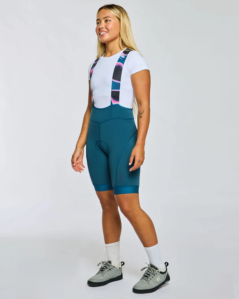 QOM Bib | Morrocan Blue/Aurora
