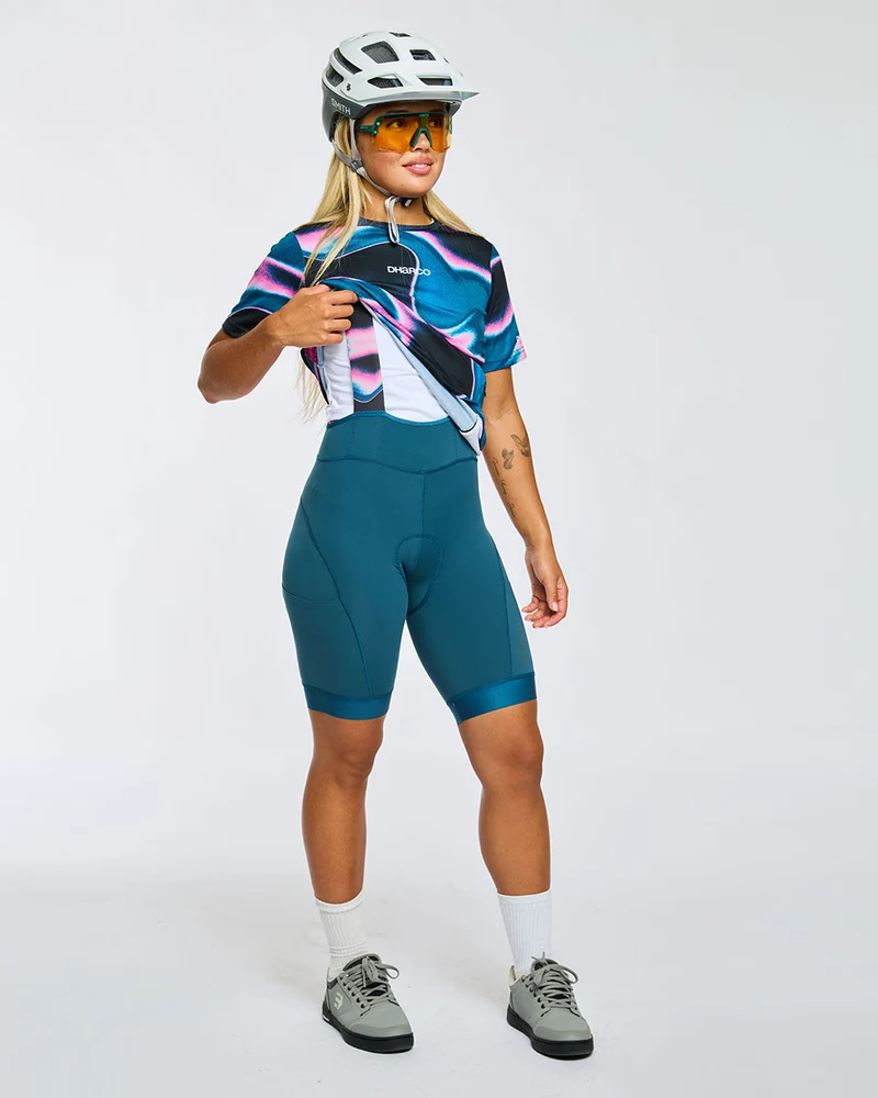 QOM Bib | Morrocan Blue/Aurora