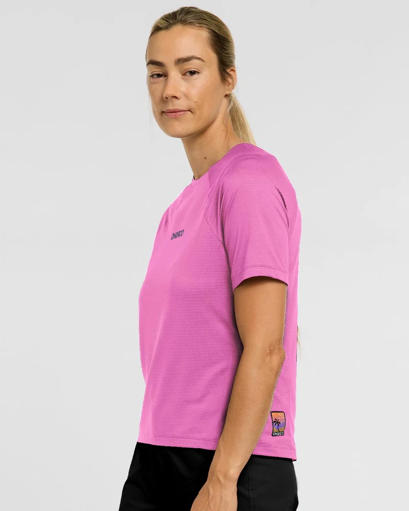 Womens Ather Short Sleeve Jersey | Rebel Rose