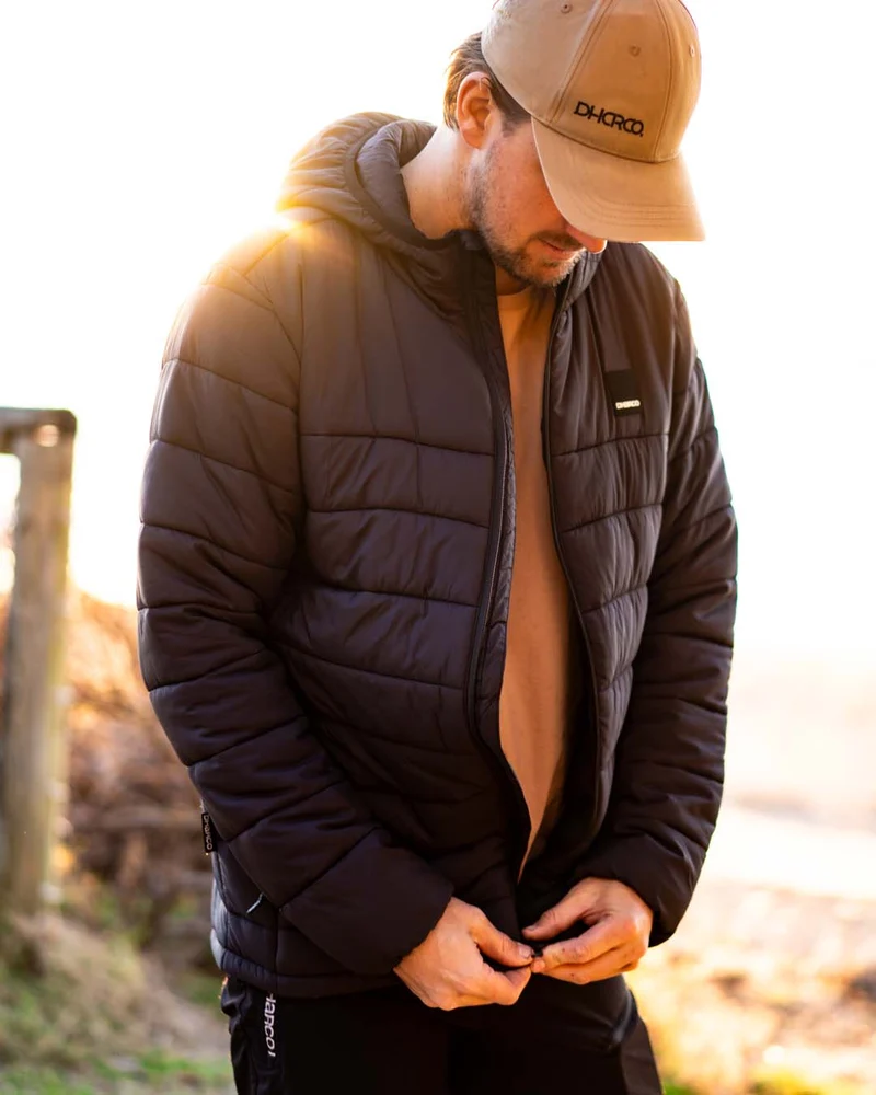 Mens Roam Puffer Jacket | Black