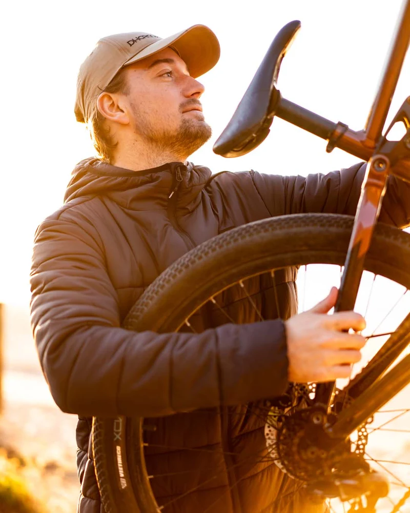 Mens Roam Puffer Jacket | Black