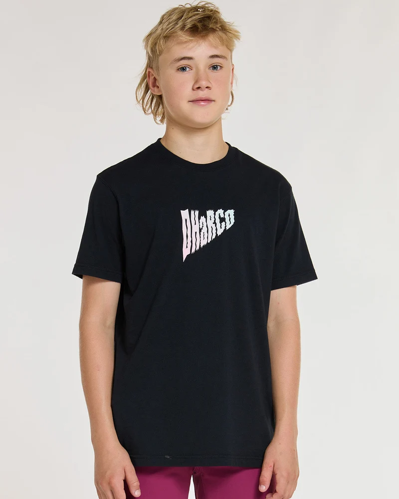 Youth Cotton Tee | Black
