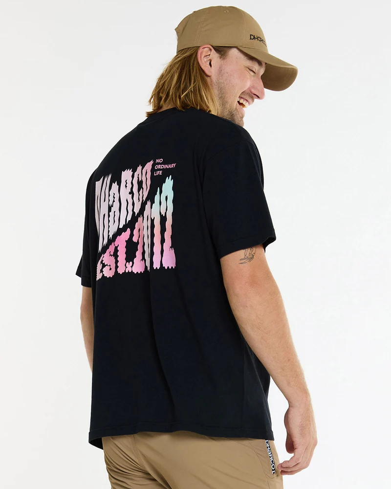 Mens Cotton Tee | Black