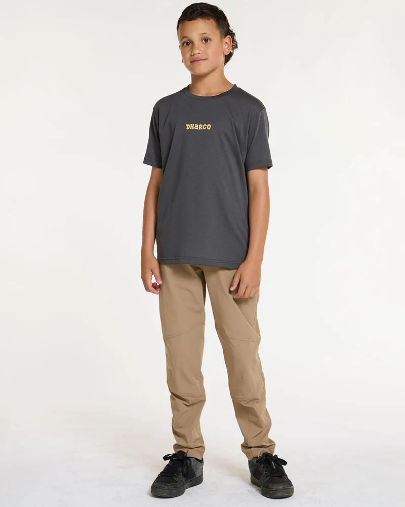Youth Short Sleeve Tech Tee | Charcoal