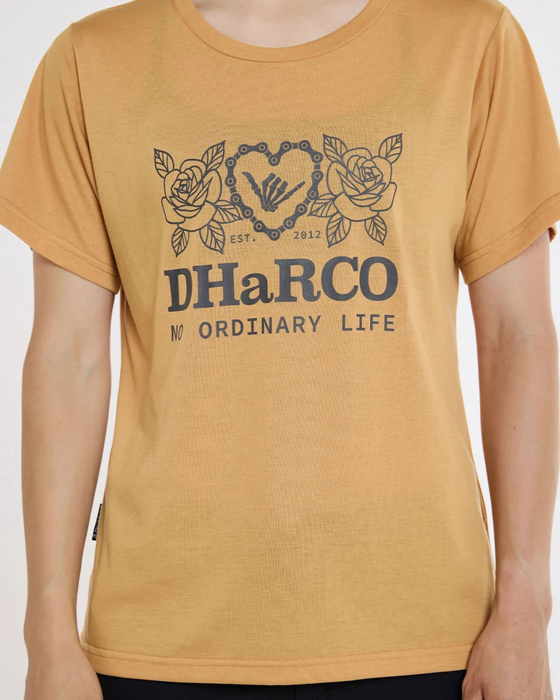 Womens Short Sleeve Tech Tee | Golden