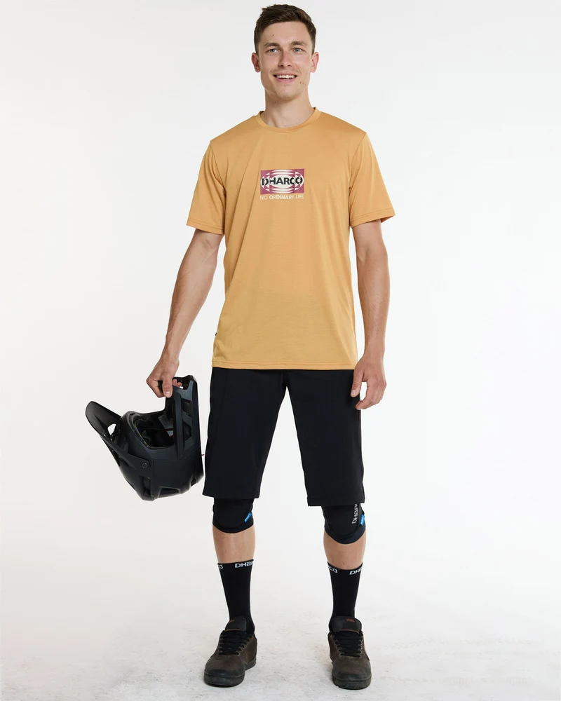 Mens Short Sleeve Tech Tee | Golden