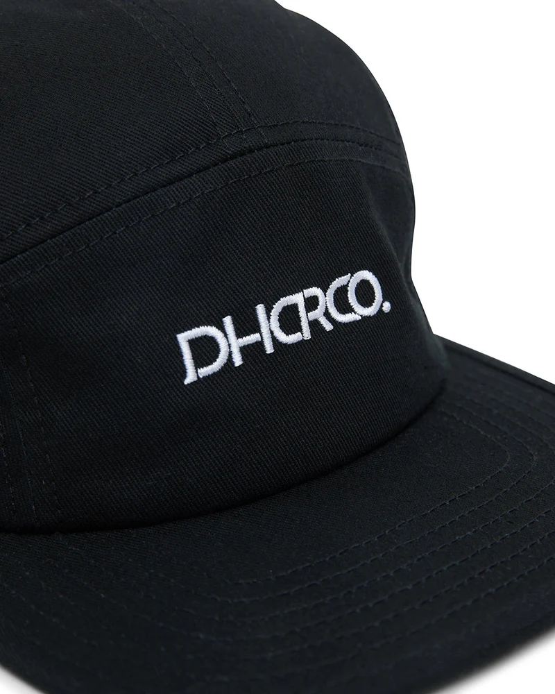 5 Panel Hat | Black