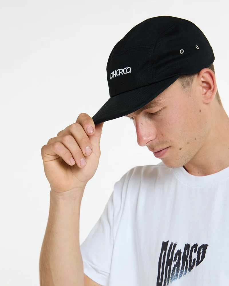 5 Panel Hat | Black