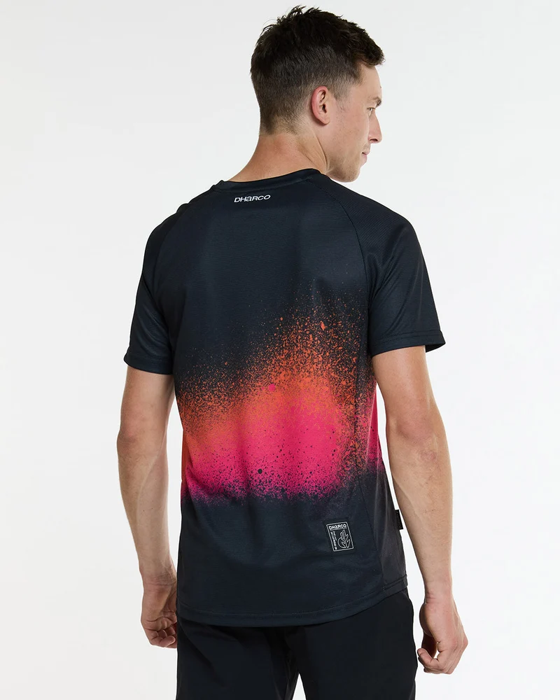 Mens Short Sleeve Jersey | Black Snake