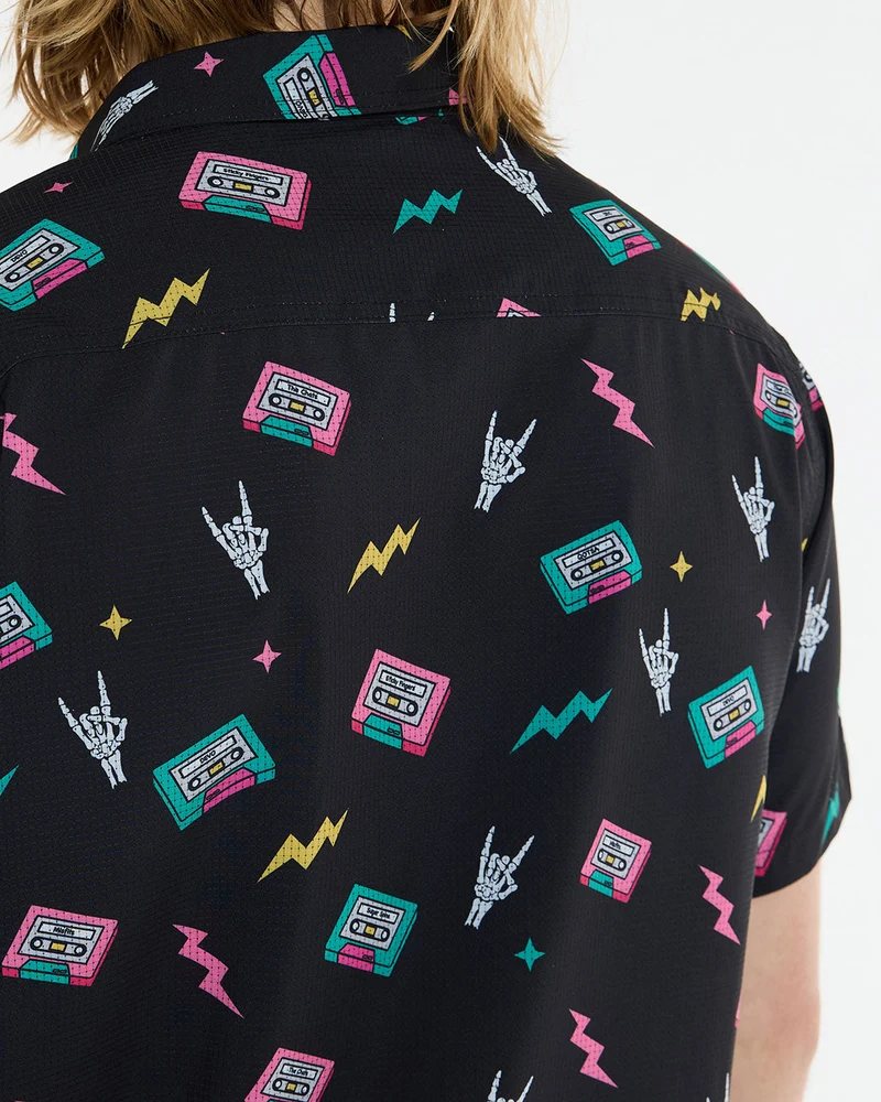 Mens Tech Party Shirt | Mix Tape
