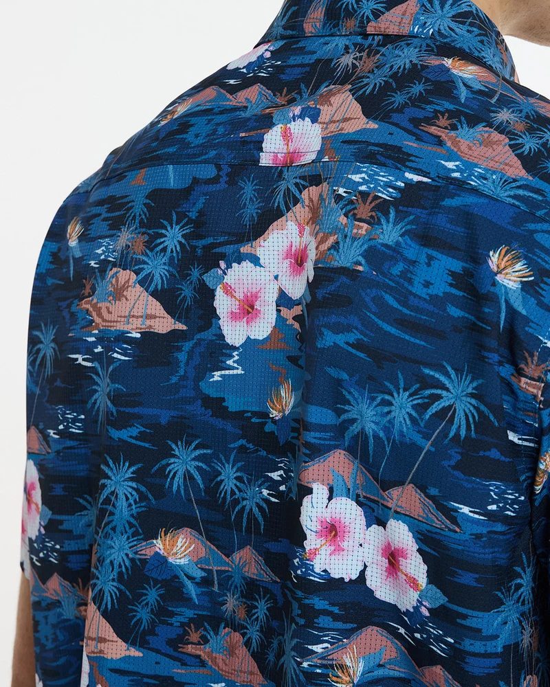 Mens Tech Party Shirt | Oasis