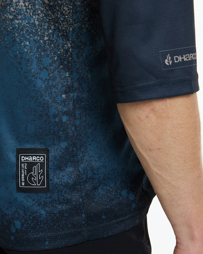 Mens 3/4 Sleeve Jersey | Dusty Waters