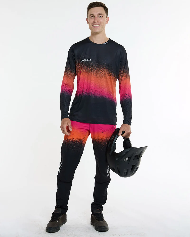 Mens Race Jersey | Black Snake