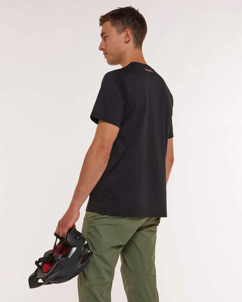 Mens Short Sleeve Tech Tee | Stealth