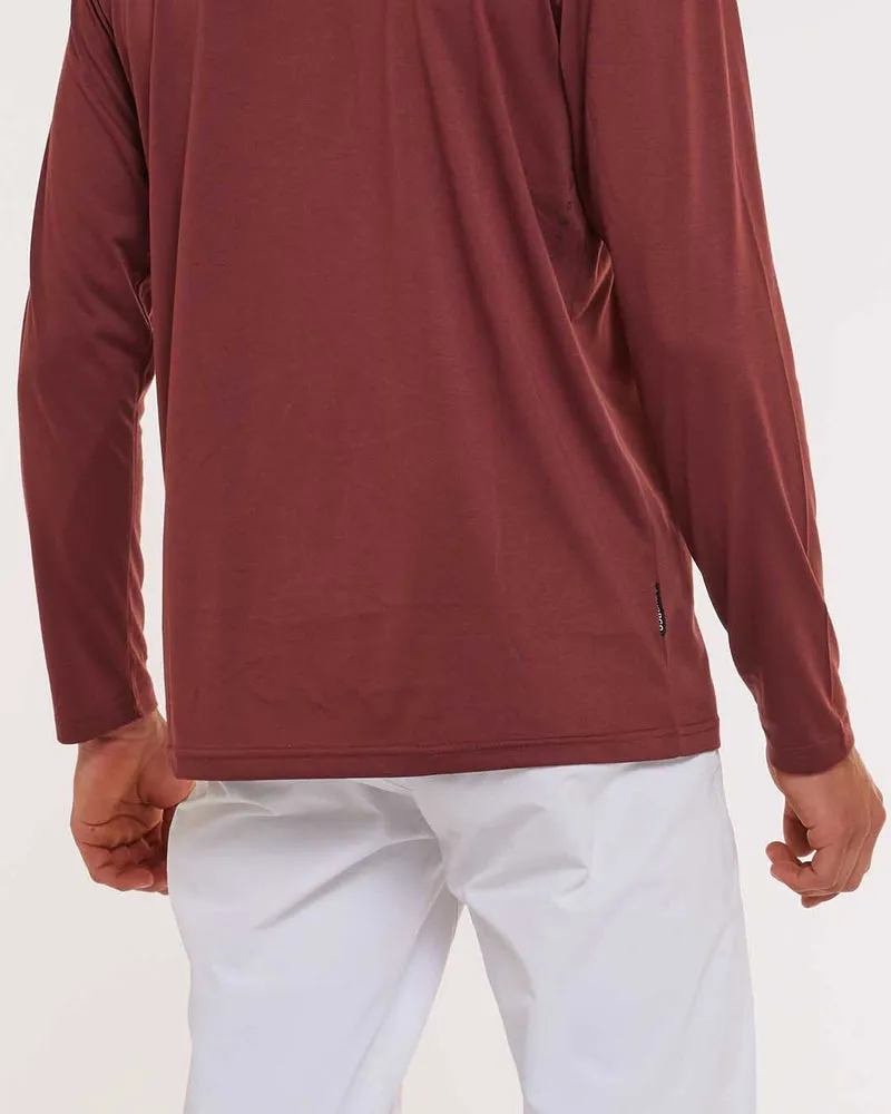 Mens Long Sleeve Tech Tee | Graze