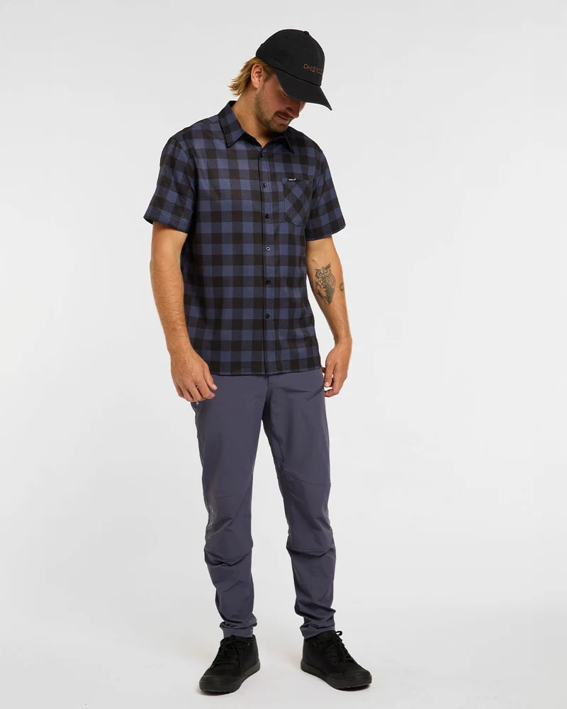 Mens Tech Party Shirt | Jet