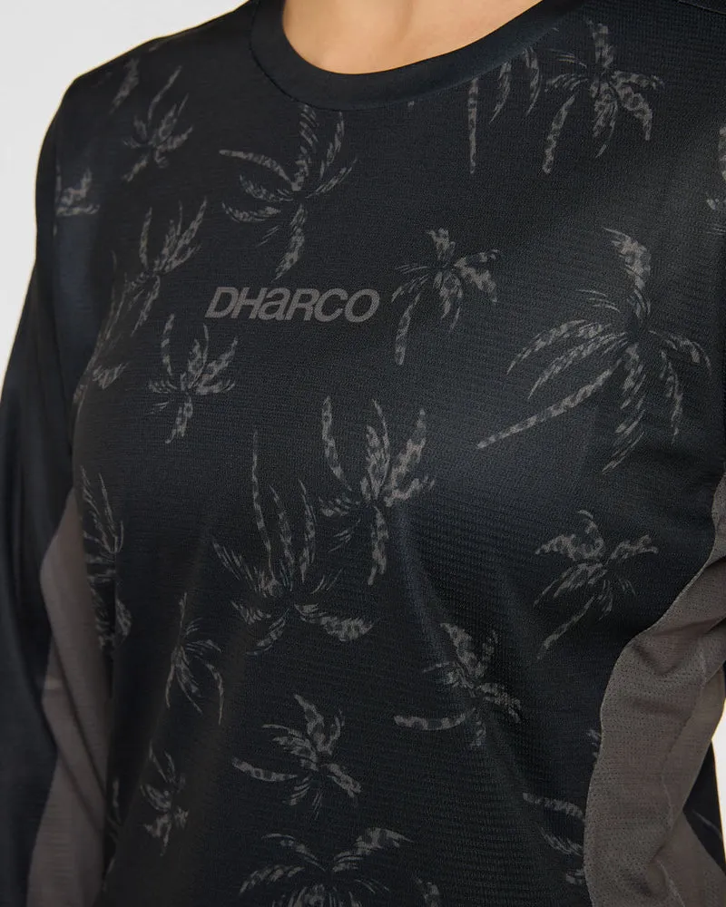 Womens Gravity Jersey | Leopard Palm