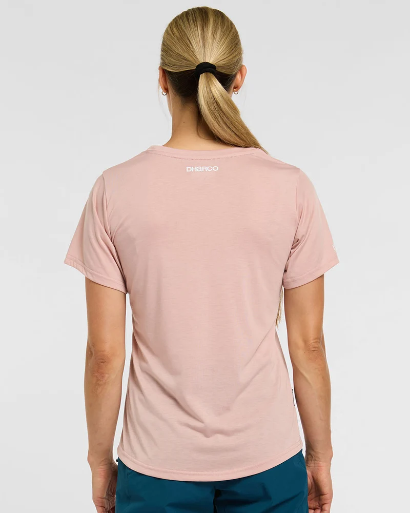 Womens Tech Tee | Dusty Rose
