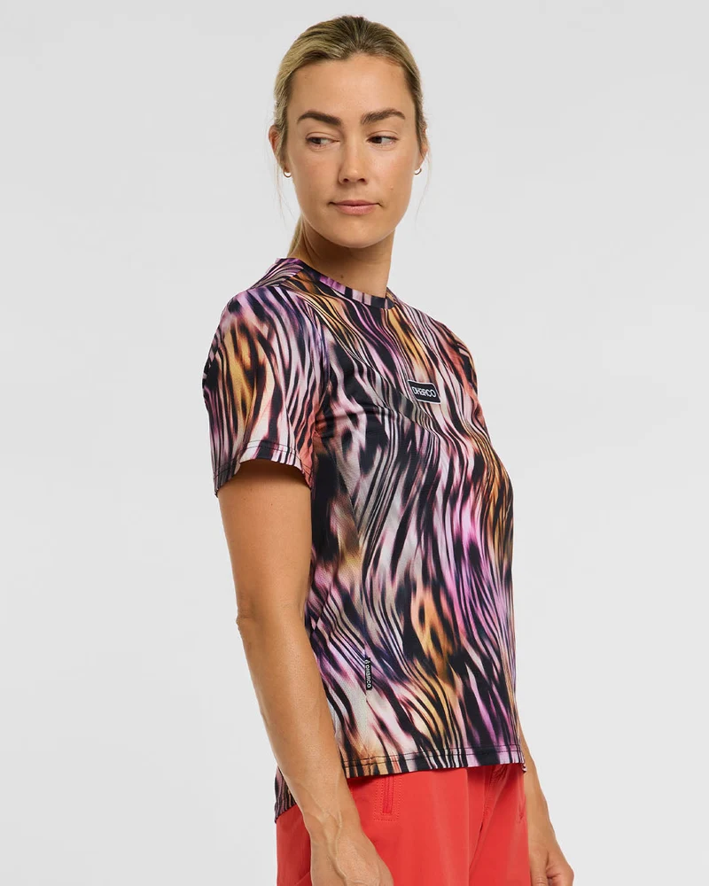 Womens Short Sleeve Jersey | Acid Safari