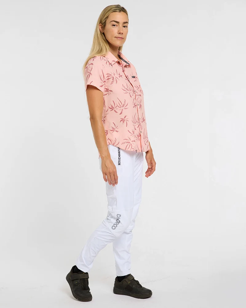 Womens Tech Party Shirt | Pink Palm