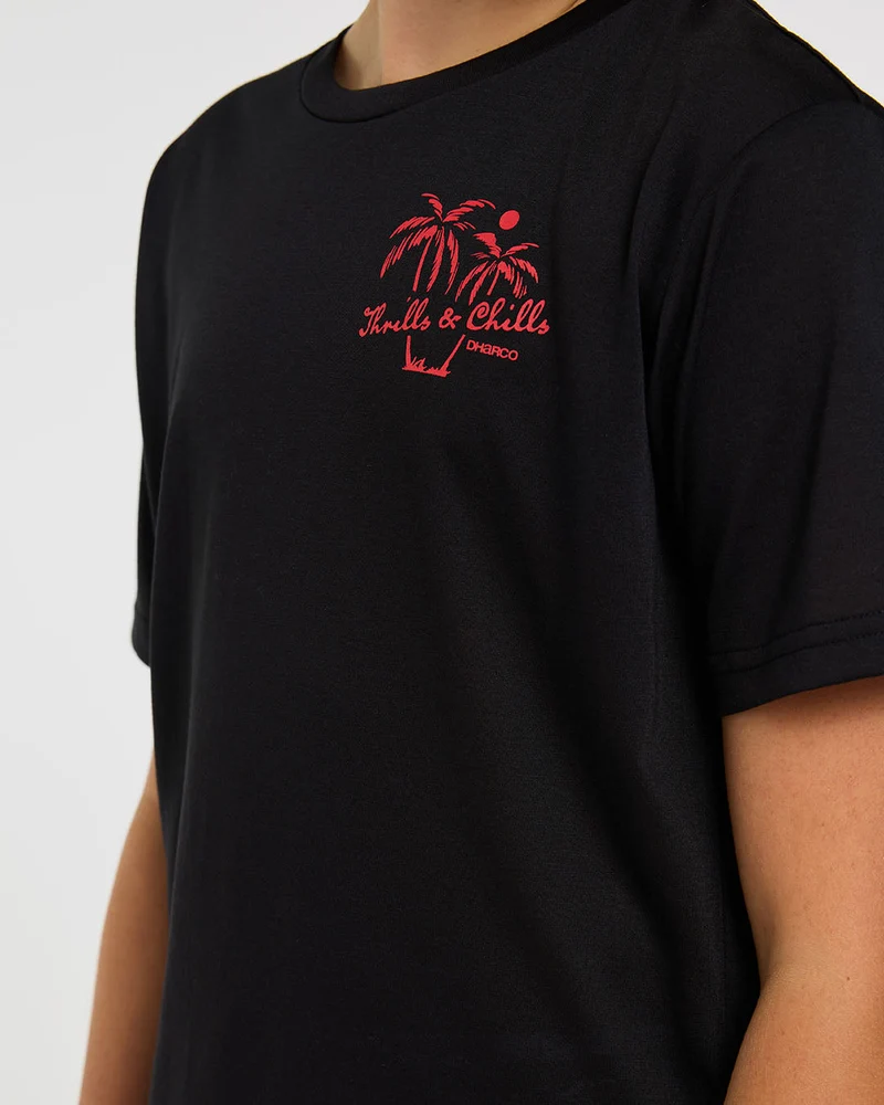 Youth Tech Tee | Onyx