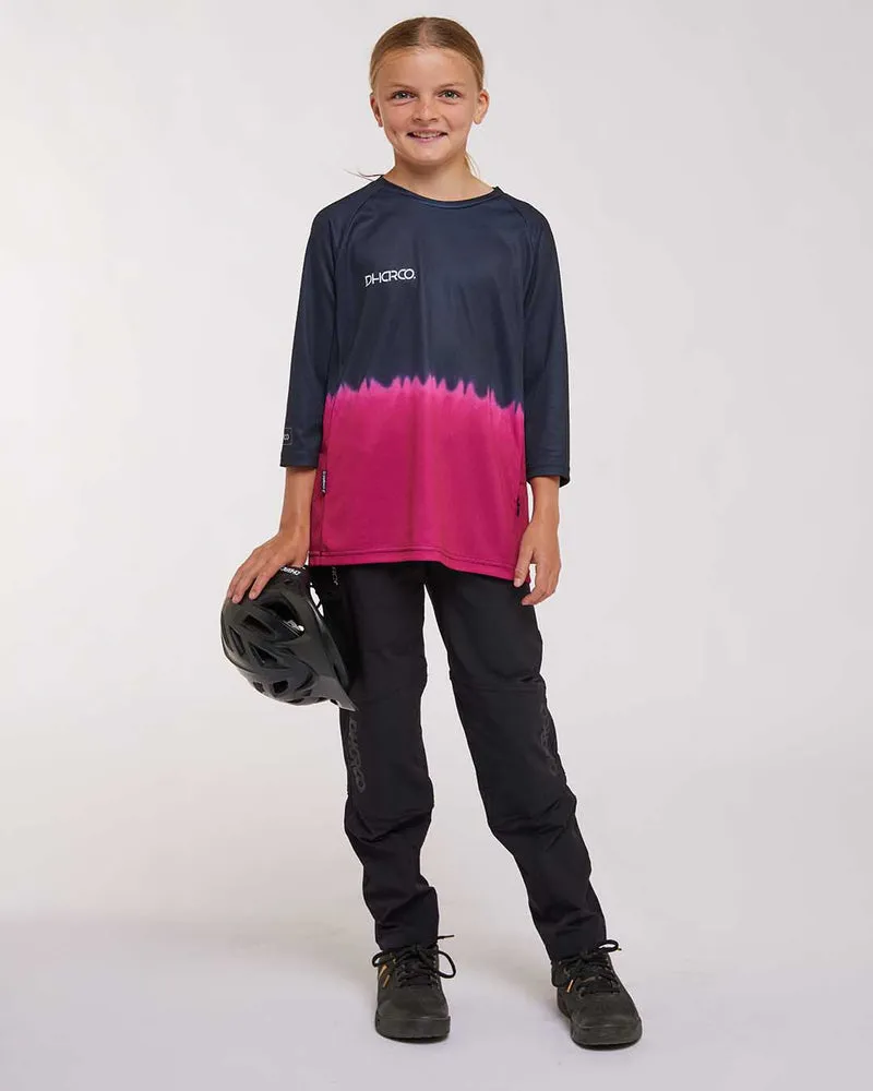 Youth 3/4 Sleeve Jersey | Cherry Dip
