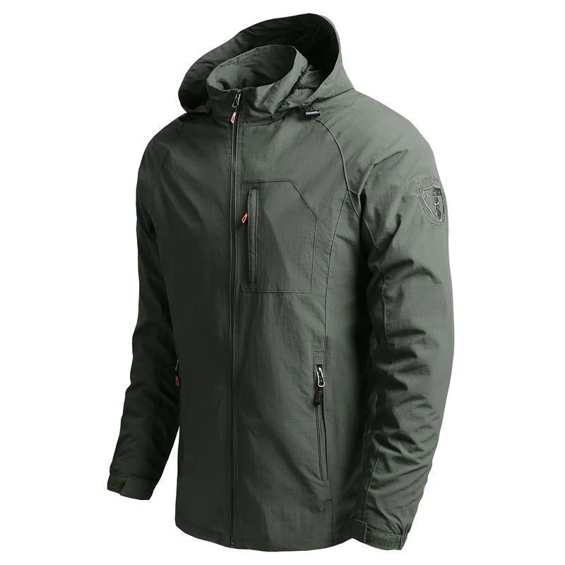 Herren Technische Multifunktionsjacke mit Hochkragen Drune