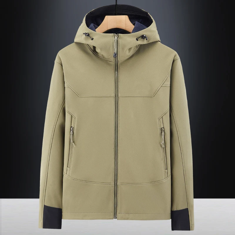 Herren Technische Jacke mit Kapuze Drune