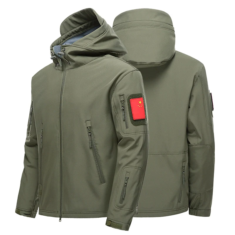Herren taktische Outdoorjacke Drune