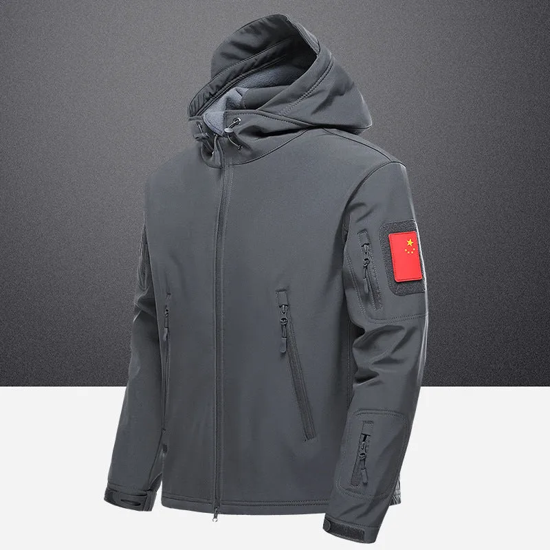 Herren taktische Outdoorjacke Drune
