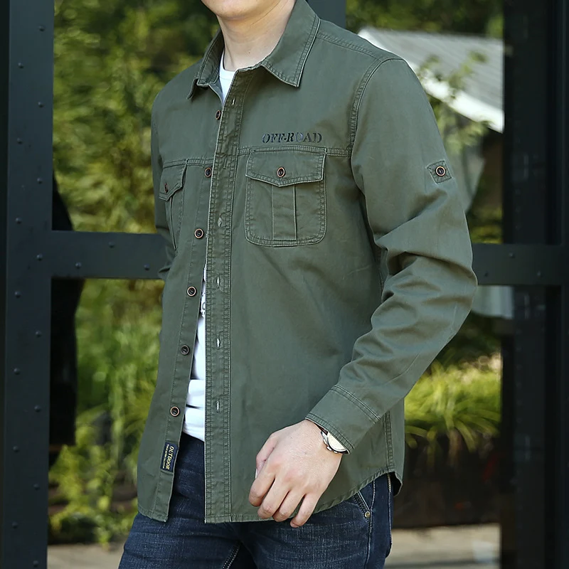 Herren Stylische Outdoor-Hemdjacke Drune