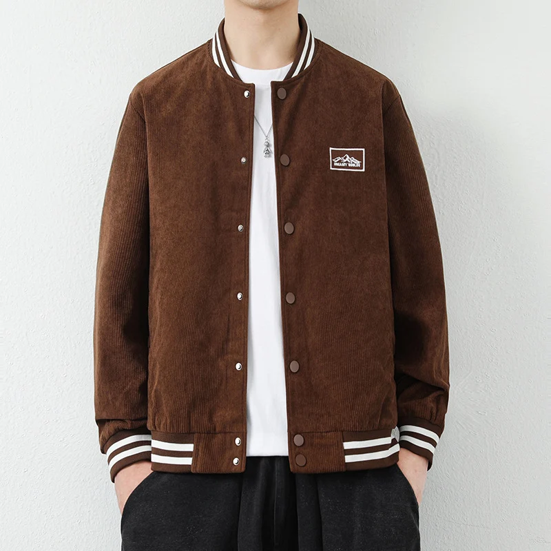 Herren stylische Cordjacke Drune