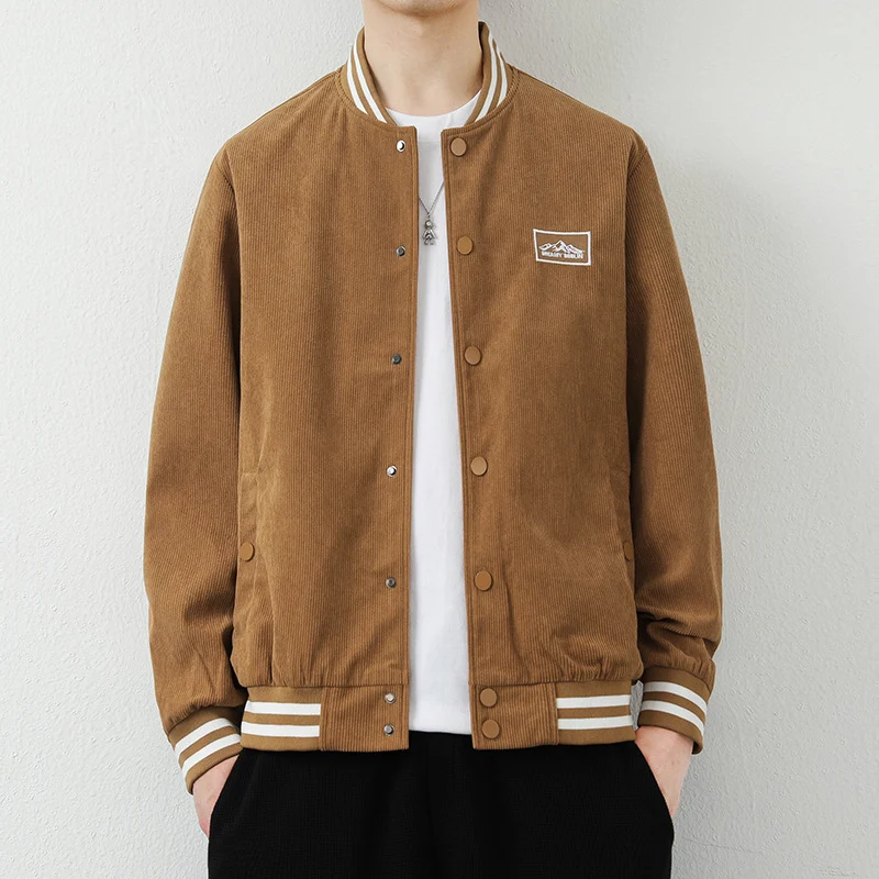 Herren stylische Cordjacke Drune