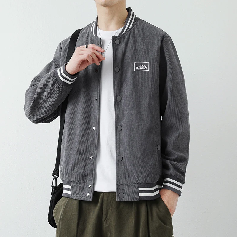 Herren stylische Cordjacke Drune