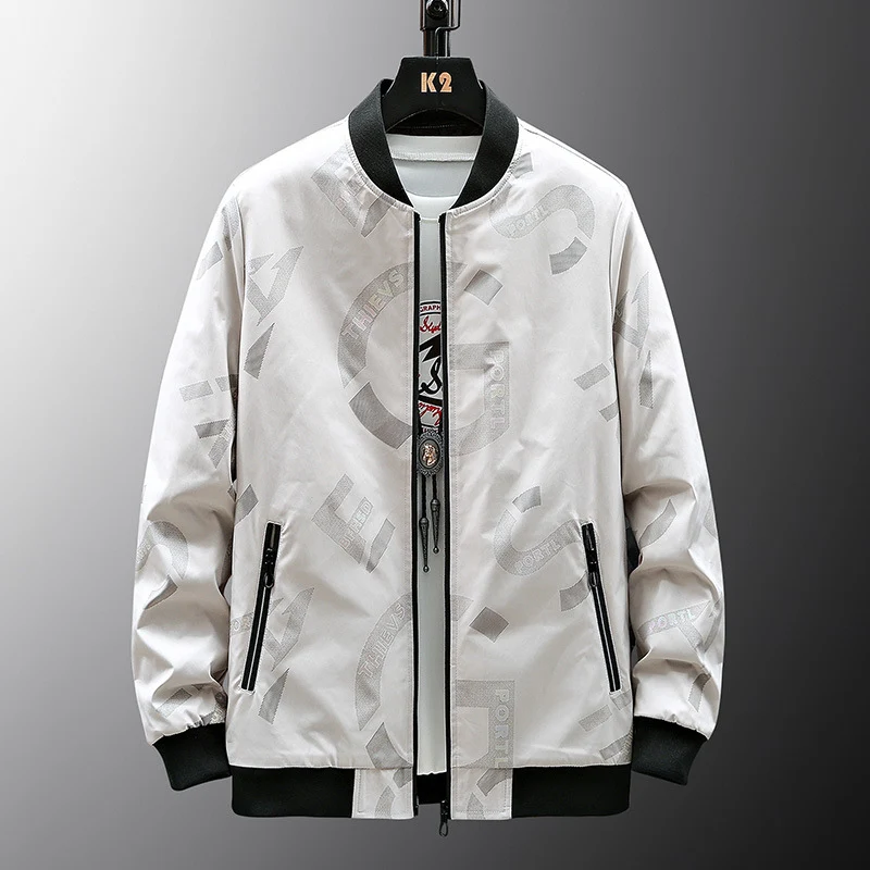 Herren Stylische Bomberjacke mit exklusiven Details Drune
