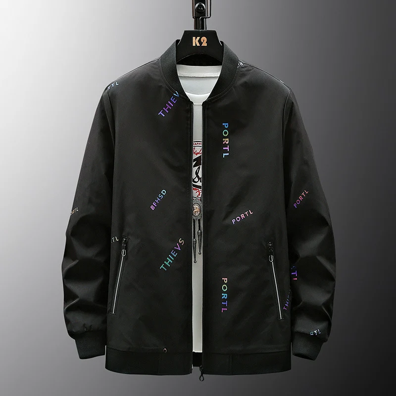 Herren Stylische Bomberjacke mit exklusiven Details Drune