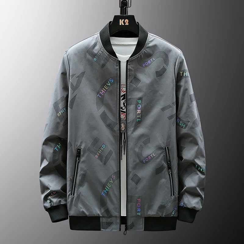 Herren Stylische Bomberjacke mit exklusiven Details Drune