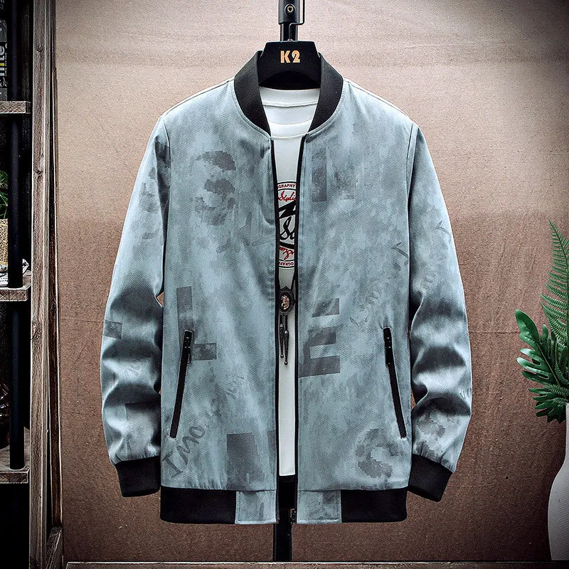 Herren Stylische Bomberjacke mit exklusiven Details Drune