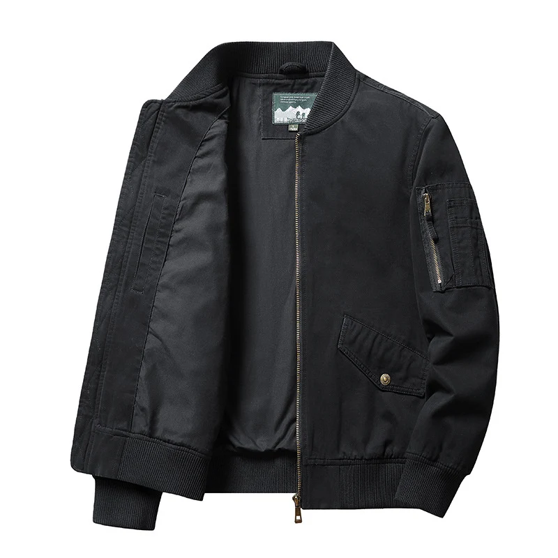 Herren Stilvolle Bomberjacke Drune