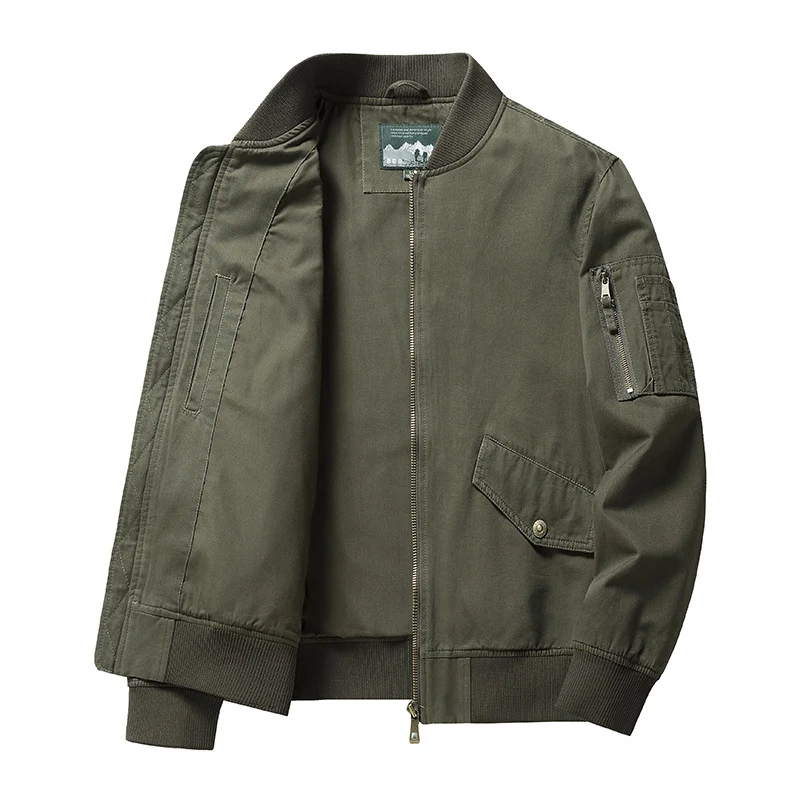 Herren Stilvolle Bomberjacke Drune