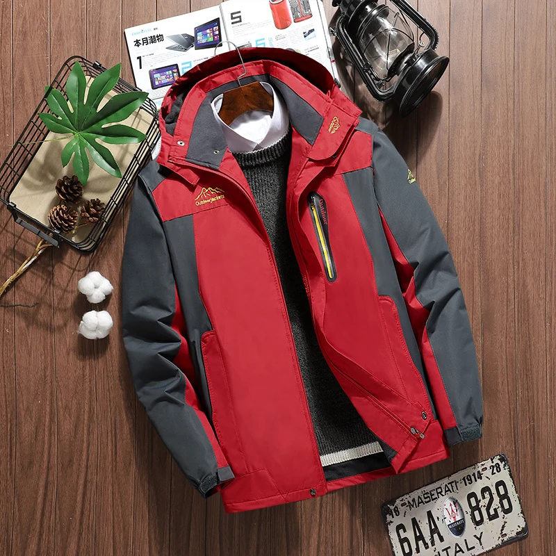 Herren Sportliche Übergangsjacke mit wetterfester Ausstattung Drune