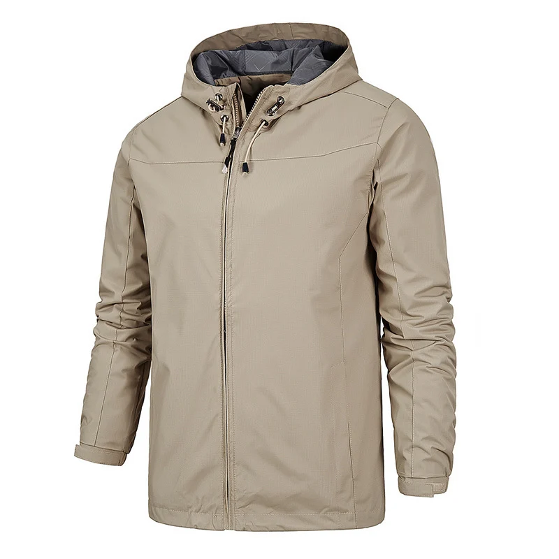 Herren Sportliche Übergangsjacke mit floralem Muster Drune