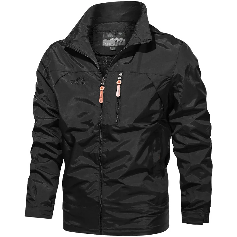 Herren Sportliche Übergangsjacke mit abnehmbarer Kapuze Drune