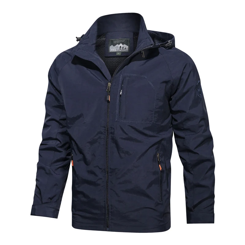Herren Sportliche Outdoormantel Drune