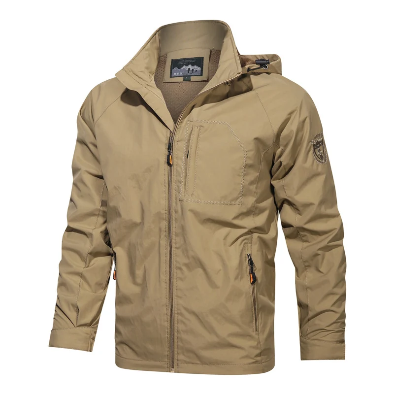 Herren Sportliche Outdoormantel Drune