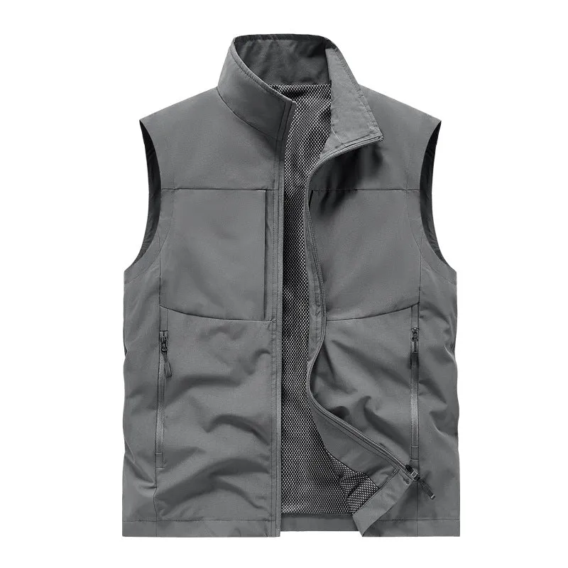 Herren Sportliche Outdoor-Weste Drune