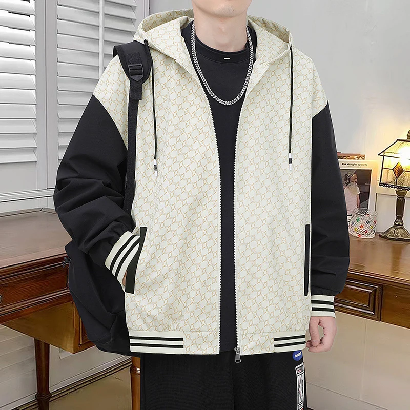 Herren Sportliche Kapuzenjacke mit modernem Design Drune