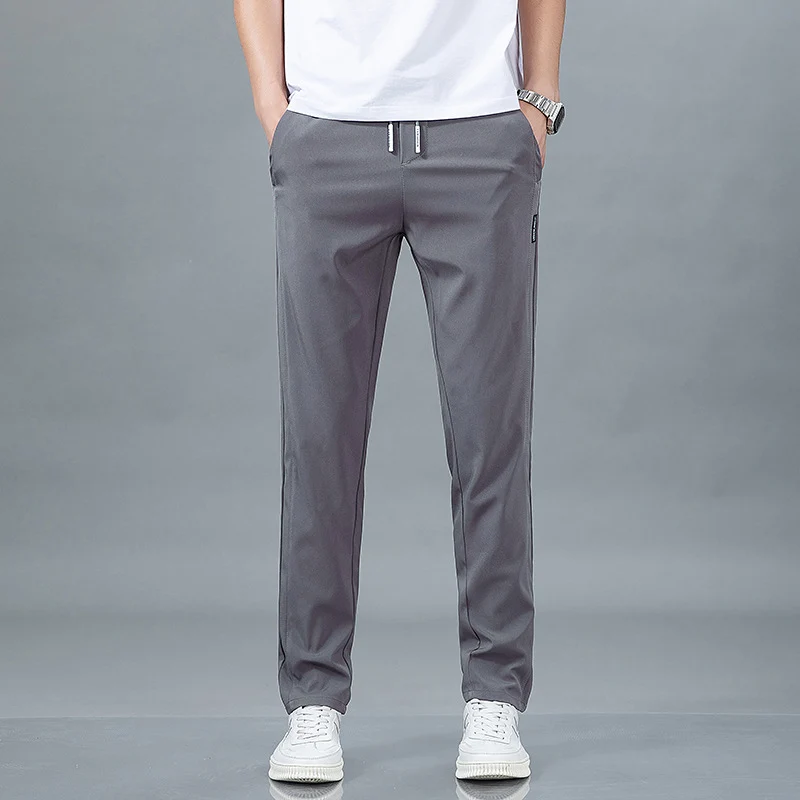 Herren Sportliche Jogginghose mit elastischem Bund Drune