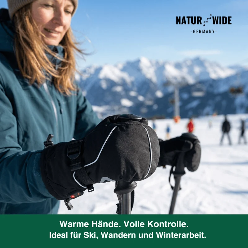 Wiederaufladbare Wasserdichte Elektrisch Beheizte Winterfäustlinge
